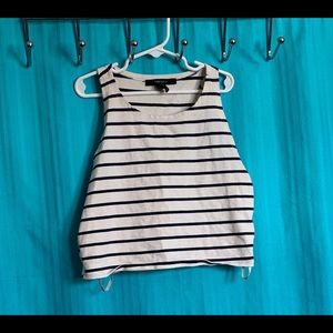 Striped Crop Top